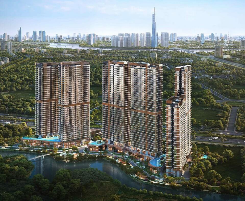 dự án Eaton Park trên đường Mai Chí Thọ