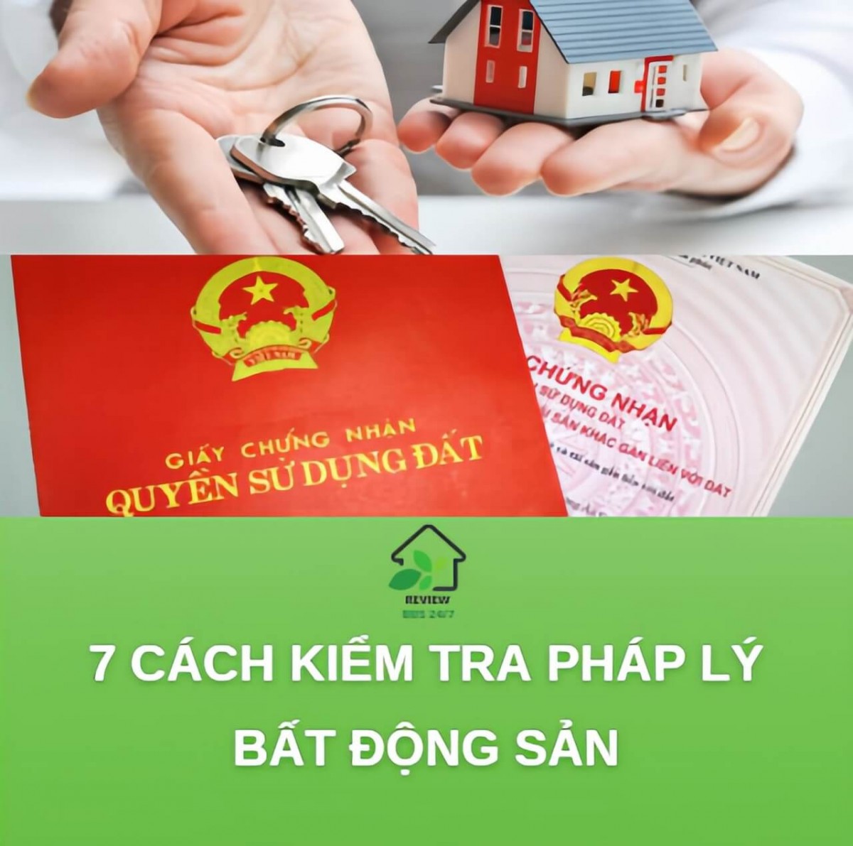 7 cách kiểm tra pháp lý bất động sản