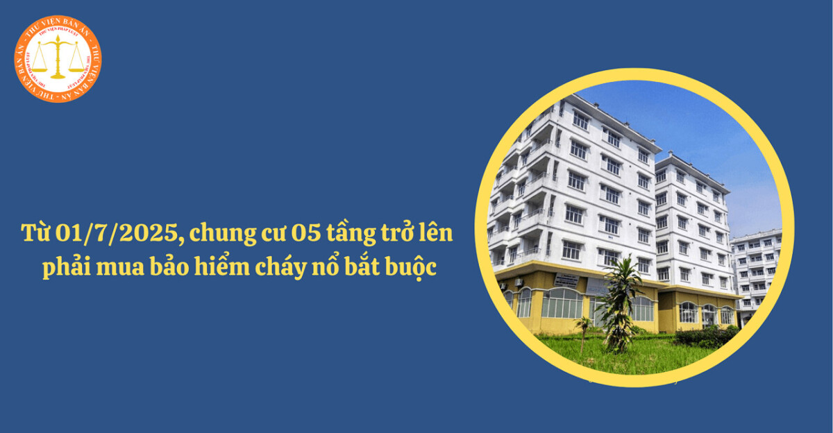 mua bán bảo hiểm cháy nổ ở căn hộ chung cư